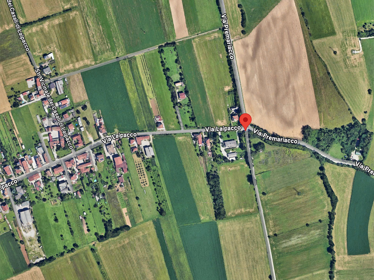mappa lavatoio laipacco udine roiello