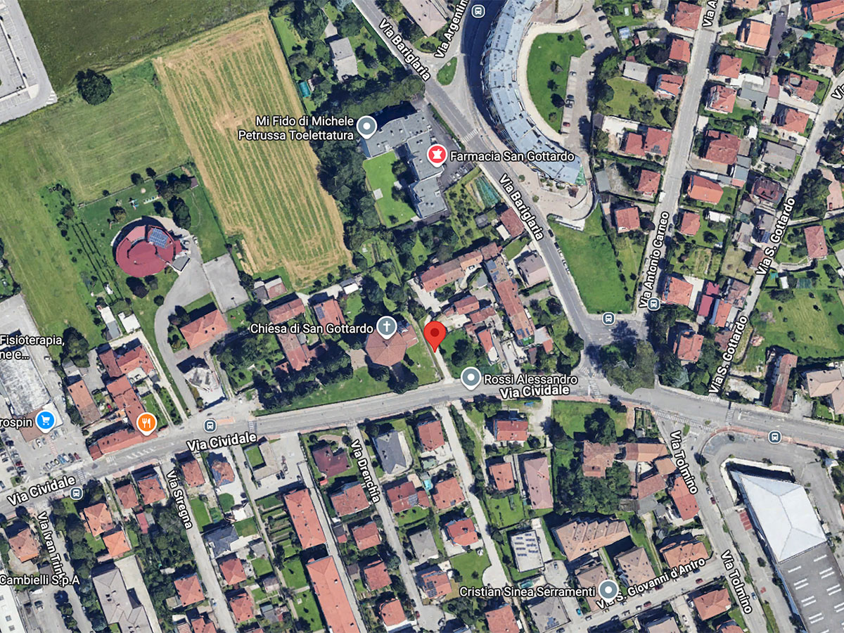 mappa lavatoio san gottardo udine roiello